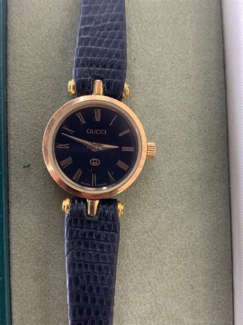 vintage 80's gucci watch|vintage gucci watch for sale.